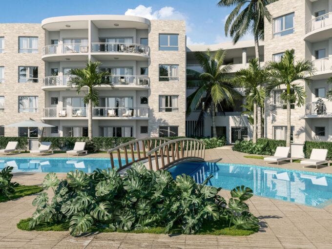 Two bedroom condo investment Punta Cana